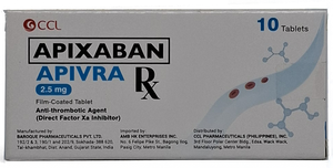 APIVRA FC TAB 2.5MG 10