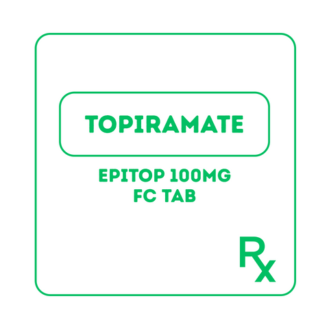 EPITOP 100MG FC TAB 30S
