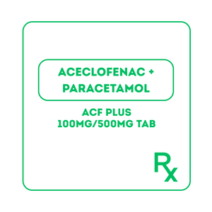 ACF PLUS 100MG/500MG TAB 100S