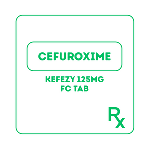 KEFEZY 125MG FC TAB 30S – RBCJ Pharmacy