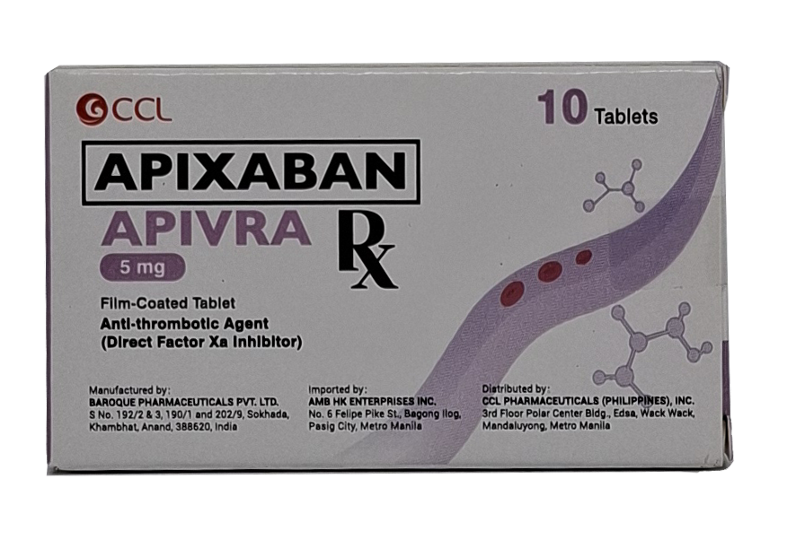 APIVRA FC TAB 5MG 10