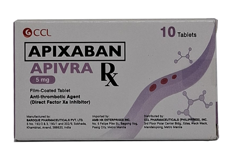 APIVRA FC TAB 5MG 10