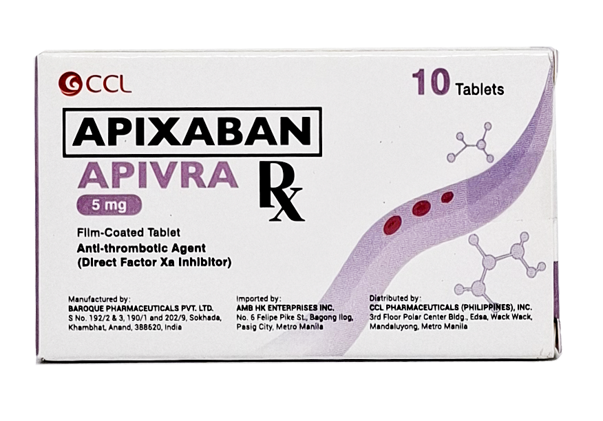APIVRA FC TAB 5MG 10