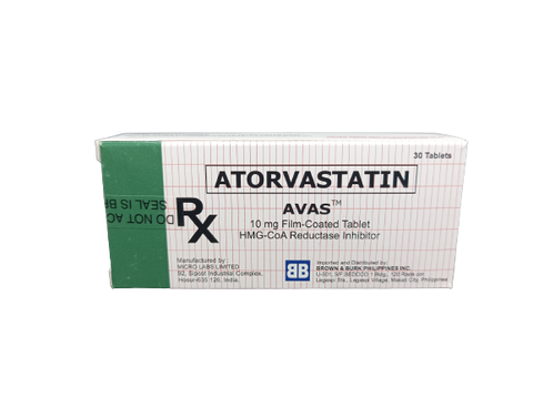 AVAS 10MG TAB 30S