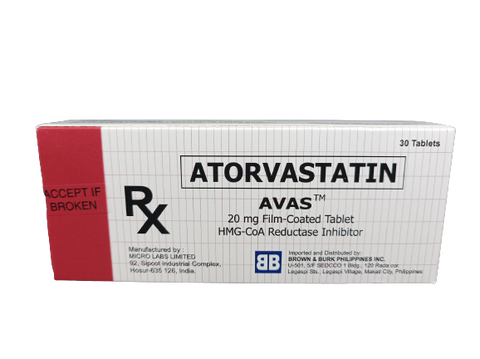 AVAS 20MG TAB 30S