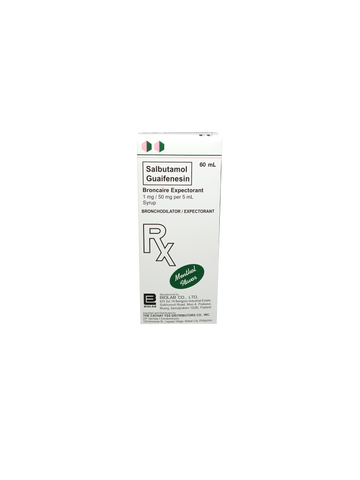 BRONCAIRE EXPECTORANT 60ML SYRP BOT 1S