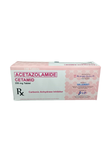 CETAMID 250MG TAB 100S
