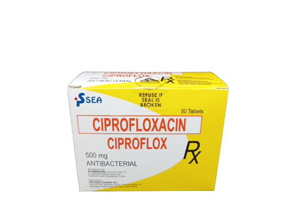 CIPROFLOX 500MG TAB 50S