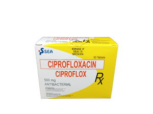 CIPROFLOX 500MG TAB 50S