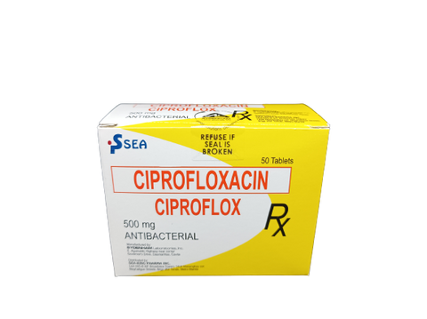 CIPROFLOX 500MG TAB 50S