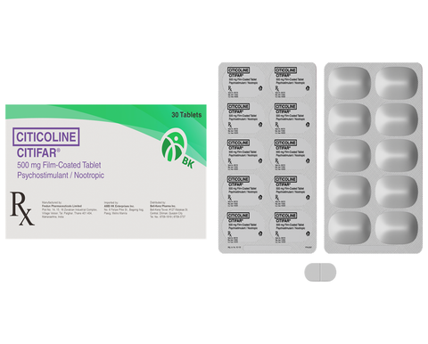 CITIFAR 500MG FC TAB 30S
