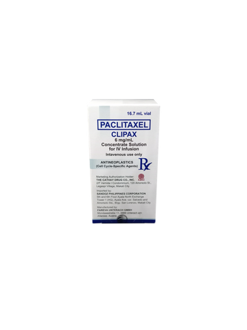 CLIPAX6MG/ML16.7MLCONCSOLFORIVINF VIA 1S