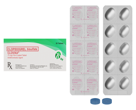 CLOVIXA 75MG FC TAB 30S