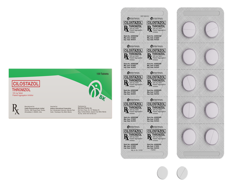 THROMZOL 100MG TAB 100S