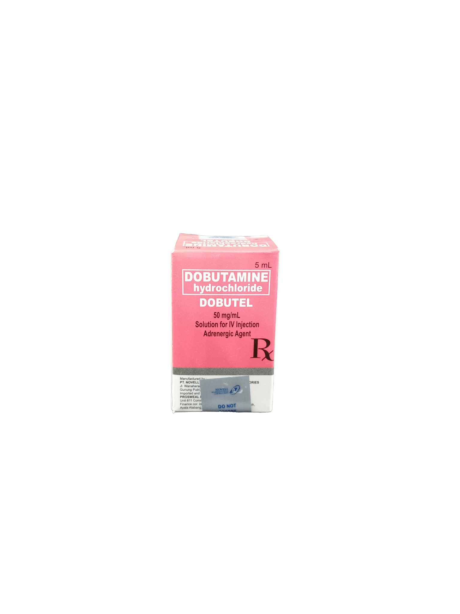 DOBUTEL 50MG/ML 5ML SOLFORIVINJ VIAL 1S