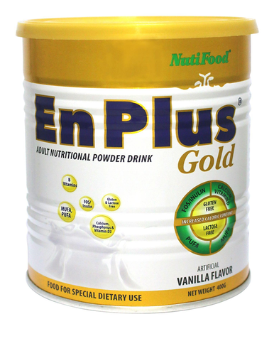 ENPLUS GOLD 400G PWDR CAN 1S