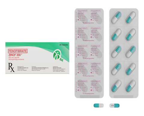 ZINOF 200MG CAP 20S