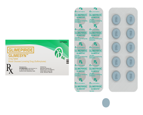 GLIMESYN 3MG TAB 100S
