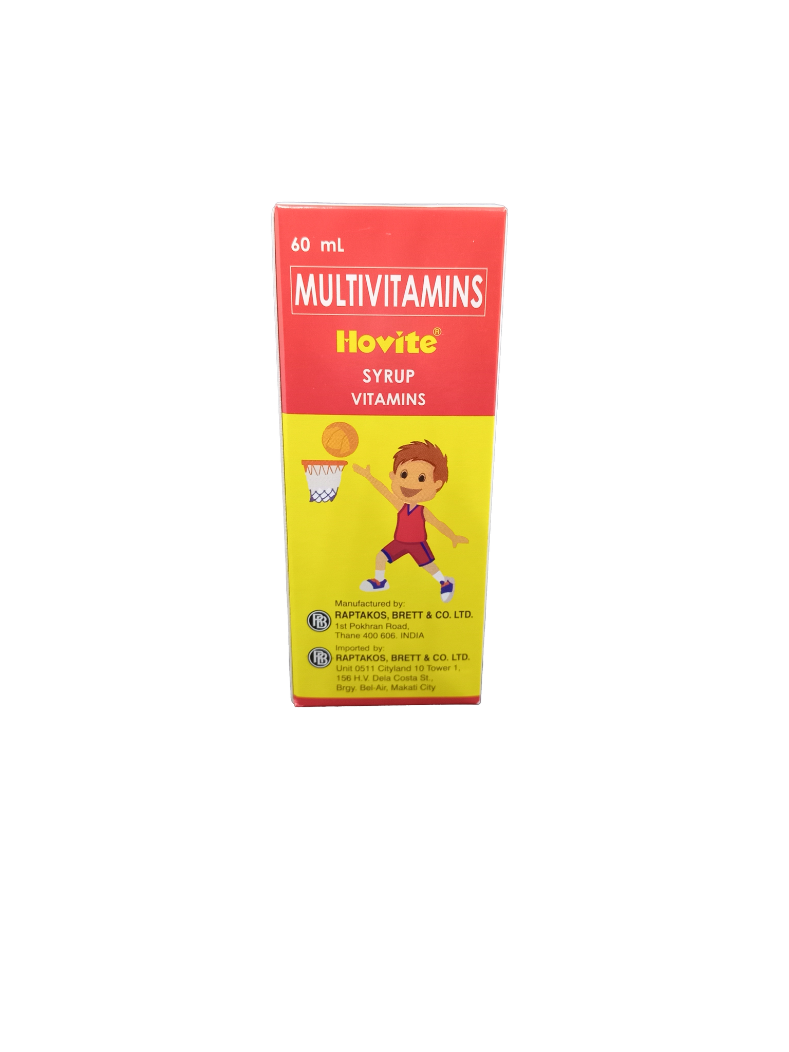HOVITE 60ML SYRP BOT 1S
