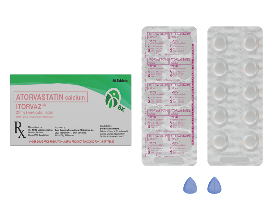 ITORVAZ 20MG FC TAB 30S