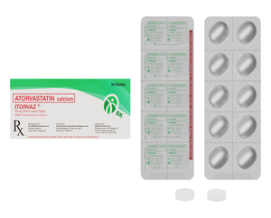 ITORVAZ 40MG FC TAB 30S