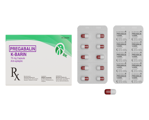 K-BARIN 75MG CAP 30S