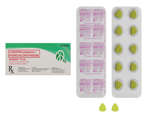KENZAR PLUS 50/12.5MG FC TAB 30S
