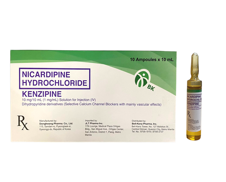 KENZIPINE 10MG/10ML SOL FOR INJ AMP 10S