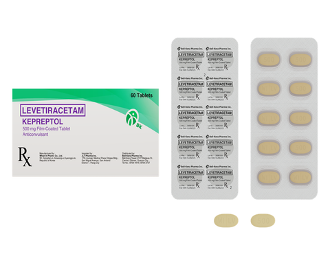 KEPREPTOL 500MG FC TAB 60S