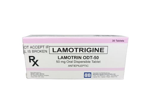 LAMOTRIN 50MG ODT TAB 30S