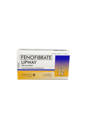 LIPWAY 160MG TAB 30S