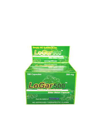 LOGAR 500MG CAP 100S