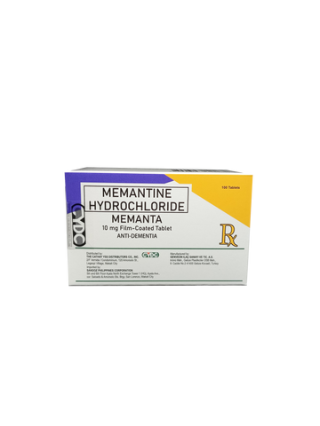 MEMANTA 10MG FC TAB 100S