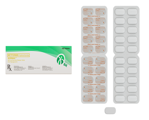 NORMAX 500MG ER TAB 100S