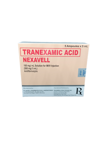NEXAVELL 500MG 5ML SOL FOR INJ AMP 5S