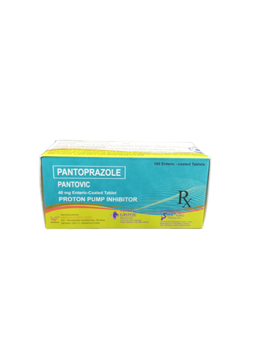 PANTOVIC 40MG EC TAB 100S
