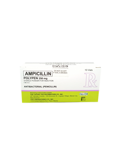 POLYPEN 250MG PWDR FOR INJ VIAL 10S