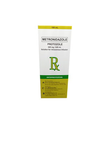 PROTOZOLE SOL FOR IV INFUS 500MG/100ML