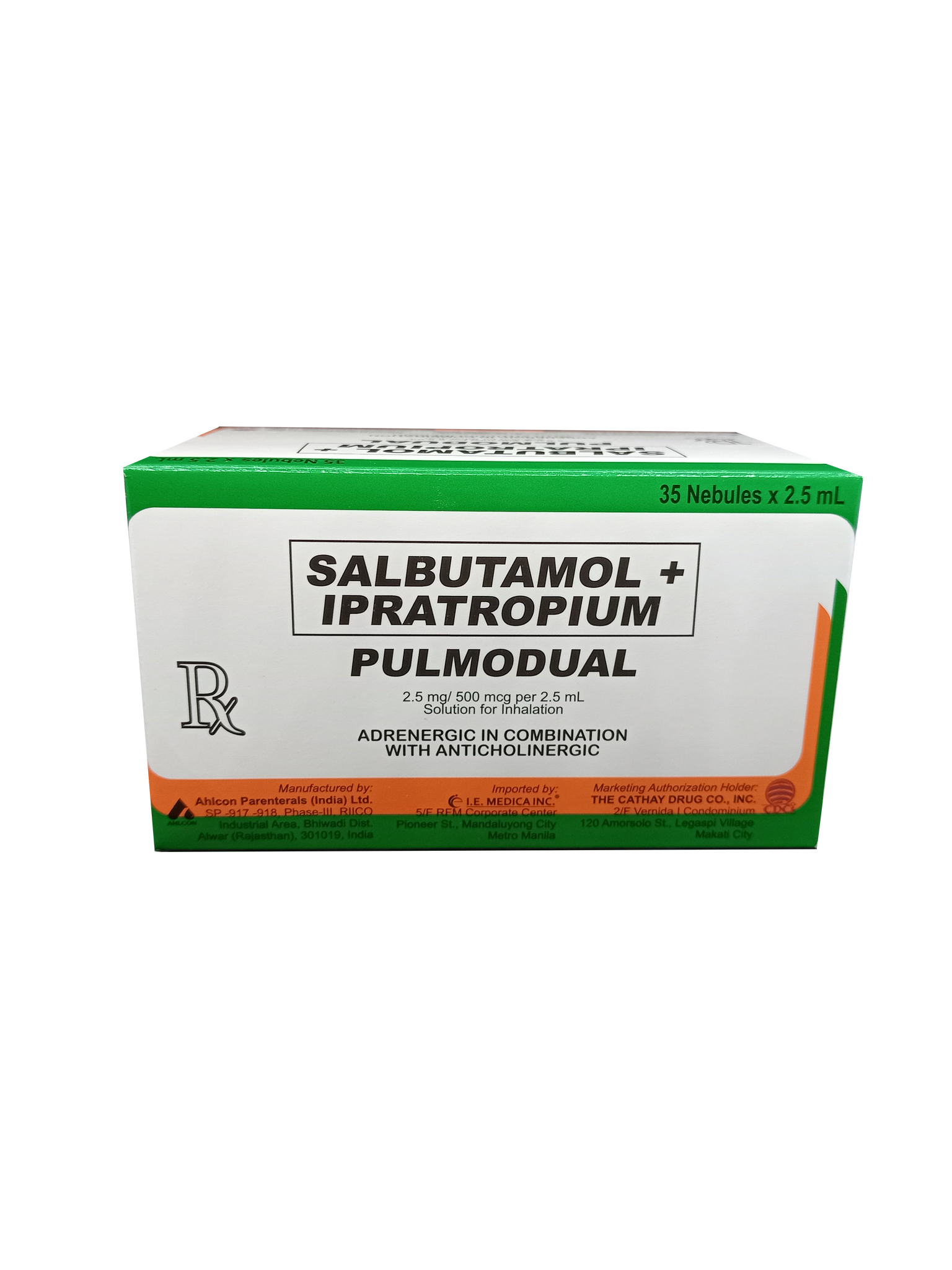 PULMODUAL 2.5MG 500MCG 2.5ML NEB 35S