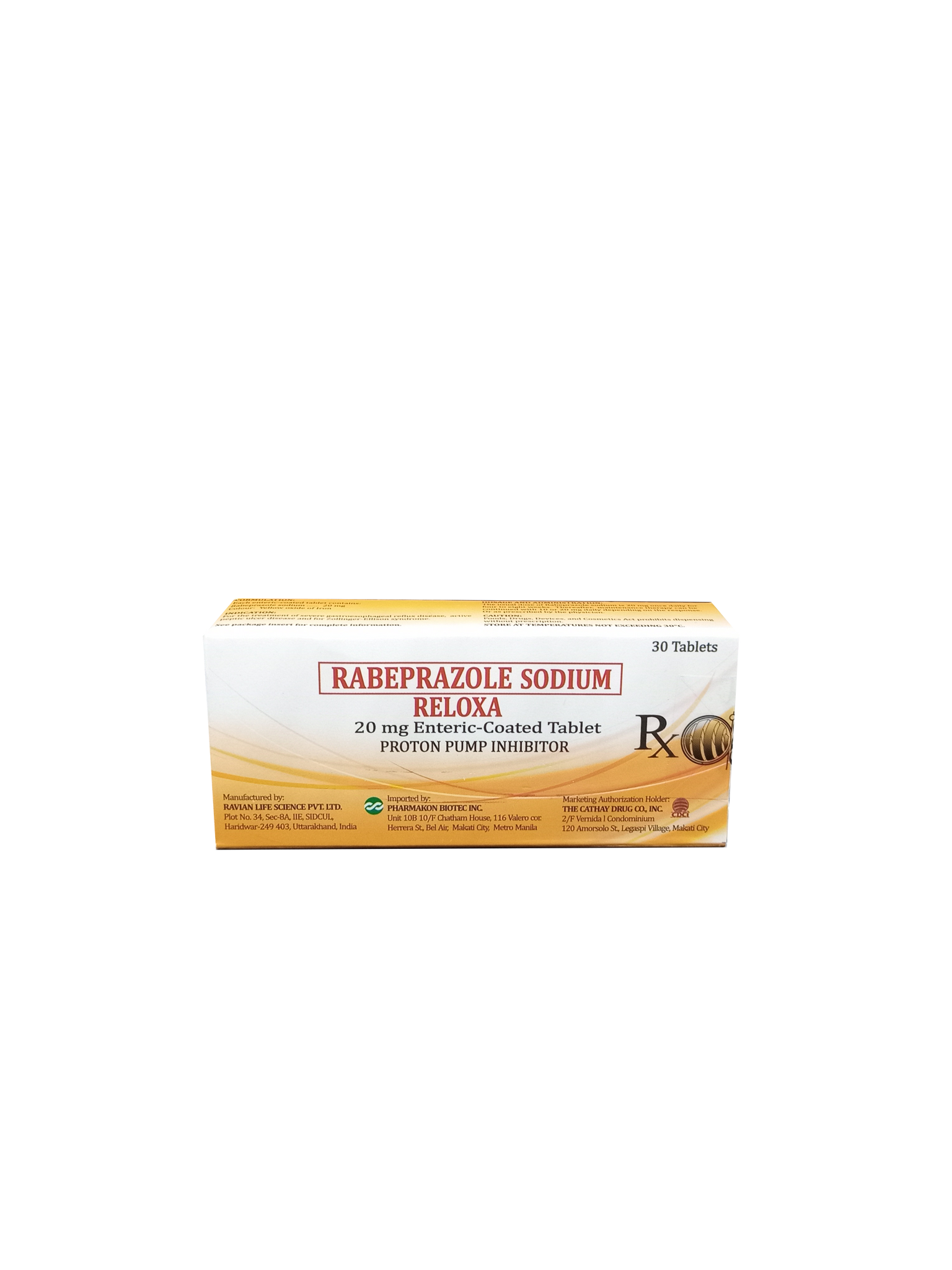 RELOXA 20MG EC TAB 30S