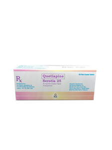 SEROTIA 25MG TAB 50S