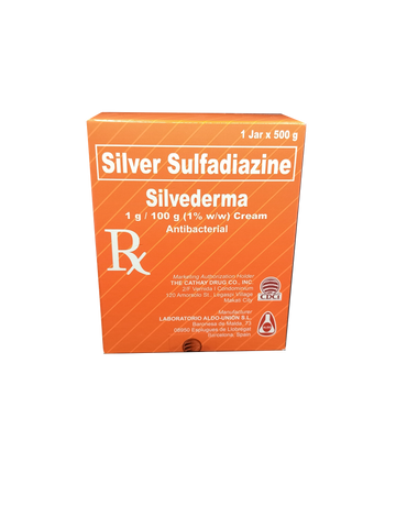 SILVEDERMA 1% 500G CRM JAR 1S