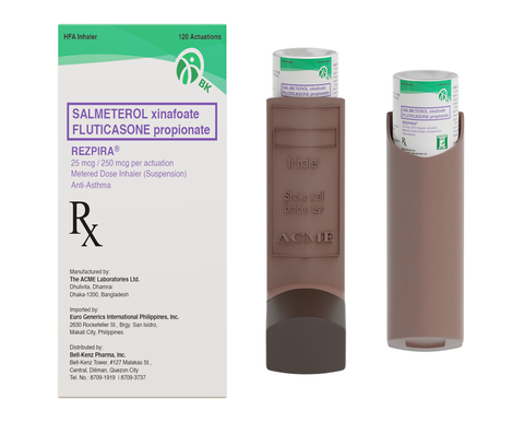 REZPIRA 25/250MCG 120 ACT MDI 1S