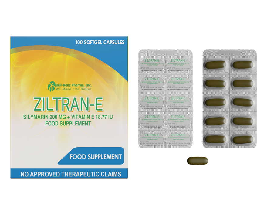 ZILTRAN-E 200MG/18.77IU SGEL CAP 100S