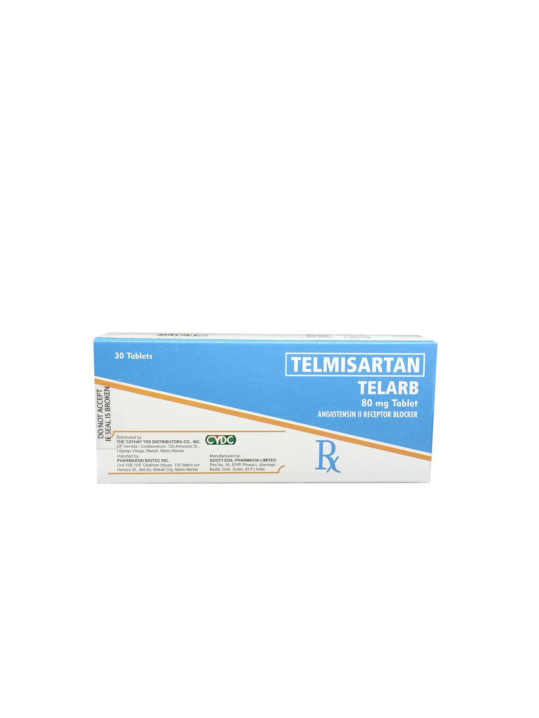 TELARB 80MG TAB 30S – RBCJ Pharmacy