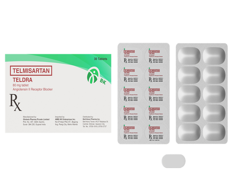 TELDRA 80MG TAB 30S