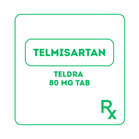 TELSAR-80 TAB 80MG 30s