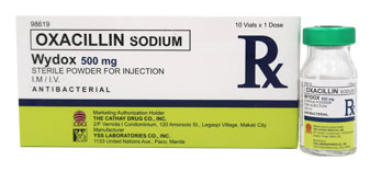 WYDOX 500MG STERILE PWDRFOR INJ VIAL 10S