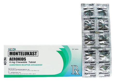 AEROKIDS 4MG FC TAB 30S