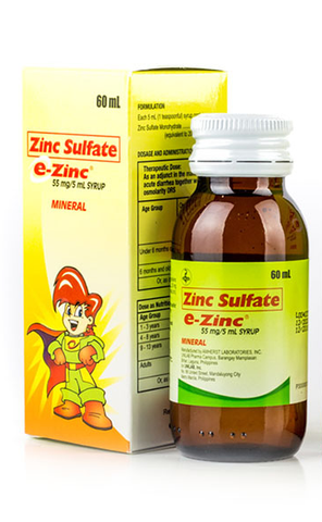 E-ZINC 55MG/ 5ML 60ML SYRP BOT 1S